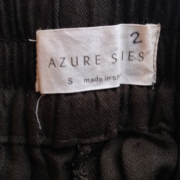 Azure Skies Olive Green Pants - Picture 4 of 7